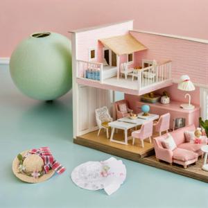 10개 미니 밀짚모자 수제 레이스 리본 매듭 작은 카우걸 모자 DIY 공예 파티 장식 액세서리 어린이용 장난감 모자