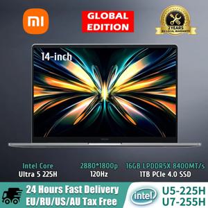 샤오미 노트북 레드미 북 프로 14 노트북 울트라5-225H 울트라7-255H 16GB/32GB 1TB SSD 2.8K/120Hz 노트북 PC