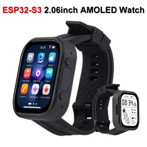 웨이브쉐어 ESP32-S3 2.06인치 AMOLED 터치스크린 개발 보드 410x502 ESP32 디스플레이, 딥시크 아두이노 IDE ESP-IDF 지원