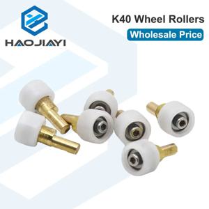 K40 레이저 조각기 캐리지 휠 롤러 세트 DIY CO2 레이저 조각기용 미니 고무 롤러 및 헤드 마운트
