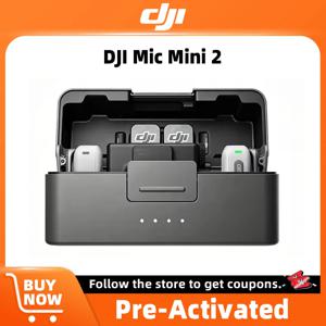 DJI 마이크 미니 2 무선 마이크로폰 48시간 작동 시간 및 절전 기능, 3가지 음성 톤 프리셋, 2단계 소음 제거