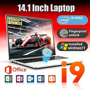2026년형 노트북 14.1인치 윈도우 11 인텔 코어 i9 9900 16GB 램 1TB/2TB SSD 지문인식 잠금해제 학습용/사무용/게이밍 노트북