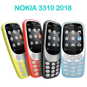 노키아 3310 2018 중고 백업폰 2.4인치 1200mAh MP3 FM 라디오 2MP 블루투스 손전등 마이크로USB 노키아 노인폰 언락