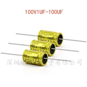 (2PCS) 100V 오디오 커패시터 무극성 주파수 분배기 100V1UF 1.5UF 2.2UF 3.3UF 4.7UF 5.6UF 6.8UF 크로스오버 폴리프로필렌