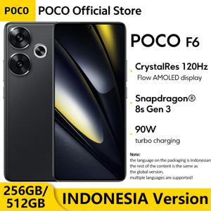 POCO 글로벌 버전 스마트폰, 월드 프리미어, 스냅드래곤 F6®터보 충전 5000mAh 배터리, 8s Gen 3, 120Hz, 90W