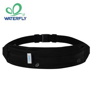 WATERFLY 남녀공용 벨트 가방, 패니 팩 러닝 허리 팩, 스포츠 운동 운동 피트니스 러너 벨트, 조거 슬림 허리띠