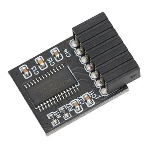 TPM 2.0 암호화 보안 모듈 14핀 LPC 인터페이스 원격 카드 암호화 보안 모듈(ASUS 14핀 LPC Tpm 모듈 2.0용)