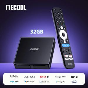 MECOOL 신형 안드로이드 TV 박스 MEon1 4K 32GB 넷플릭스 돌비 비전 암로직 홈 게임 비디오 글로벌 버전