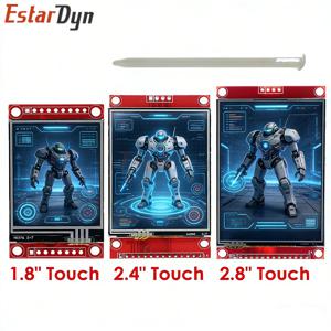 Estardyn 1.8/2.4/2.8인치 TFT 터치 디스플레이 모듈 240x320, ILI9341/ST7789 SPI 스크린