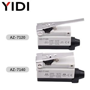 YIDI 방수 마이크로 리미트 스위치 10A 250V 롤러 레버 암 AZ-7312 AZ-7311 AZ-7121 수평형