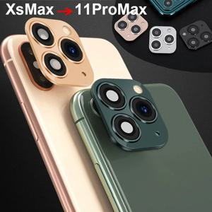 아이폰 Xs Max에서 11 Pro Max로 변신하는 가짜 카메라 렌즈 스티커, 몇 초 만에 업그레이드된 카메라, 플래시 호환 폰 데코 스티커