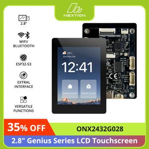 NEXTION ONX2432G028 2.8인치 Genius 시리즈 ESP32-S3 LCD AI 스마트 디스플레이 CTP 터치스크린 개발 보드 2.4GHz Wi-Fi 블루투스 5