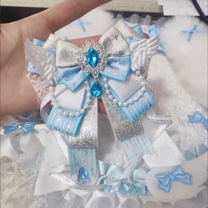 수제 DIY 리본 보우낫 키트, K팝 라이트스틱 장식, 로리타 백팩 참, 이타백 스트리머, 콘서트 파티 공예 용품