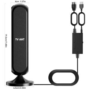 4K 고출력 유선 크로스보더 실내외 TV 안테나 DVB-T HD 디지털 지상파 HDTV