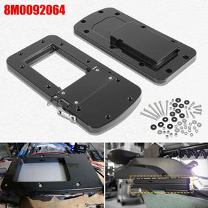 모터가이드 Xi5 트롤링 모터용 알루미늄 퀵 릴리스 장착 브래킷 키트, TM 8M0092064 Xi 시리즈, 블랙