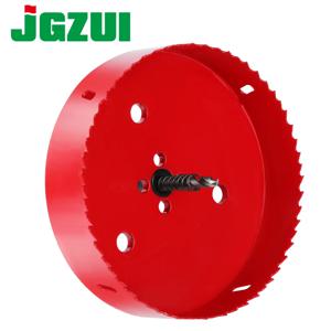 1pc 100-200mm M42 바이메탈 드릴 비트 HSS 구멍 톱 금속 철 알루미늄 스테인레스 플라스틱 DIY 목재 커터 도구
