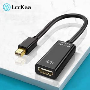 4K 미니 DP-HDMI 어댑터 미니 디스플레이 포트-HDMI 케이블 1080P 미니 DP 남성-HDMI 호환 여성 Apple MacBook Air Pro