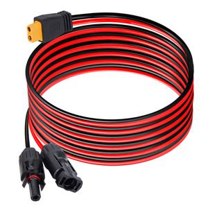 12AWG 6M XT60 여성 연장 케이블 퀵 커넥터 + 자동 RV 오토바이 태양 전지 패널 배터리 충전 케이블 용 8PCS 케이블 클립