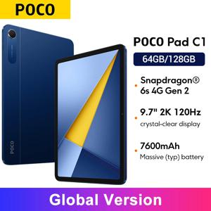 POCO Pad C1 글로벌 버전 샤오미 하이퍼OS 3 스냅드래곤 ®   6s 4G 2세대 모바일 플랫폼 9.7인치 120Hz 7600mAh