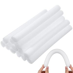 14pcs 소파 고정 막대 흰색 폼 막대 간격 필러 소파 슬립 커버 그립 가구 턱 스틱