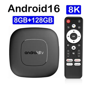 T1 스마트 안드로이드 TV 박스 안드로이드 16 올위너 H313 구글 어시스턴트 듀얼 와이파이 5G 8K 비디오 8GB 128GB 미디어 플레이어 셋톱박스 빠른 속도