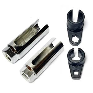 산소 센서 소켓 22mm O2 센서 렌치 도구 3/8 드라이브 1/2 드라이브 자동차용 산소 센서 제거 도구