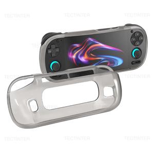 Retroid Pocket 6 휴대용 게임 콘솔 보호 케이스용 TPU 투명 소프트 케이스 내마모성 방수 커버 액세서리