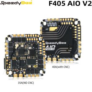 스피디비 F405 AIO V2 35A 40A 블루제이 25.5x25.5 3-6S 비행 제어 및 ESC 통합 모델 항공기 컨트롤러