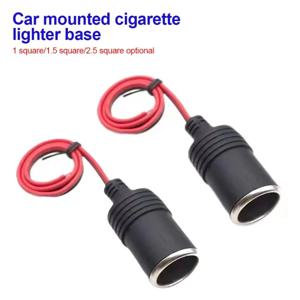 10A/20A 최대 200W 차량용 시거잭 충전기 암 소켓 플러그(30cm 케이블 커넥터 어댑터 포함) 범용 12v
