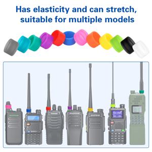 안테나 전용 경량 텐션 코일 12가지 색상 Baofeng UV-5RMini BF-888S UV-5R F22 UV-5RH UV-21PRO AR-152 Walike Talkie