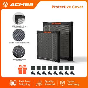 ACMER 레이저 절단 허니컴 작업 테이블 CO2 또는 다이오드 레이저 조각기 절단기용 300x300/400x400/440x440/500x500x22mm