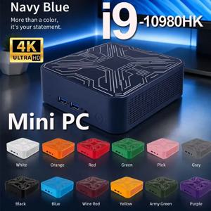 2026 미니 PC 코어 i9 10980HK 윈도우 11 컴퓨터 16GB 램 1TB M.2 SSD 휴대용 게이밍 컴퓨터 60Hz 4K HD 미니 데스크탑 PC 게이머용