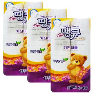 땡큐 키친타올 150매 8롤 x 3개, 키친타월