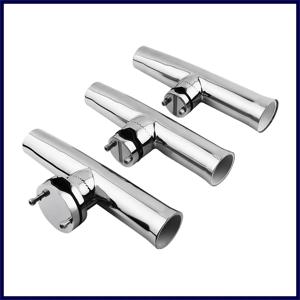 PowerMarine 스테인리스 스틸 보트 낚싯대, 거치대 360 도 회전 클램프 온 레일, 19-26mm, 25-32mm, 32-50mm, 1 개