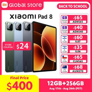 글로벌 버전 샤오미 패드 8 스냅드래곤 ®   8세대 4 CPU 13MP 카메라 9200mAh 45W 터보 충전 11.2인치 144Hz 디스플레이 미 태블릿