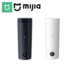 미지아 휴대용 전기 히팅컵 2: 350ml, 6단계 온도 조절, 12시간 보온, 316L 스테인리스 스틸, 여행용