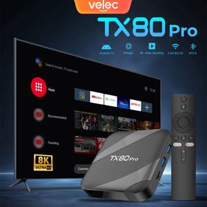 Velec 안드로이드 16 스마트 TV 박스 16+256GB 8K 비디오 디코딩 스트리밍 듀얼 밴드 와이파이 고급 홈 엔터테인먼트 미디어 플레이어