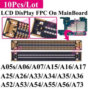 삼성 A15 A25 A35 A55 A73 A05s A06 A07 A16 A17 A26 A33 A34 A36 A52 A53 A54 A56 메인보드용 LCD 디스플레이 FPC 커넥터 10개