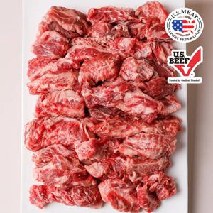 미국산 초이스등급 손질 소갈비살 1kg / 기름 손질 완료!