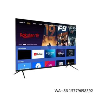 OEM LED 평면 스크린 17 22 32 40 50인치 TV, 스마트 대형 55 65 75 85 100인치 홈 TV(기본 40인치) 주문 가능