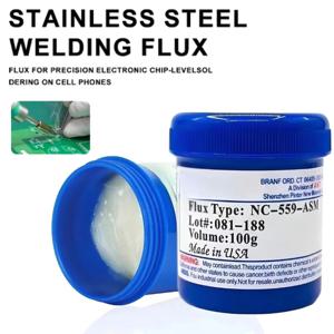 솔더 플럭스 페이스트 NC-559-ASM RMA-218 강력 절연 플라스틱 주석 로진 기반 플럭스 페이스트 수리용 휴대폰 용품