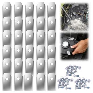 Segway Navimow 스마트 잔디 깎는 기계 교체 블레이드 용 30Pcs 로봇 잔디 깎는 기계 블레이드 스테인레스 스틸 잔디 깎는 기계 블레이드 키트