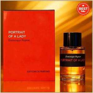 100ML 럭셔리 니치 향수 포트레이트 오브 어 레이디 여성용 오 드 퍼퓸, 장미 & 패출리 향, 오래 지속되는 향기