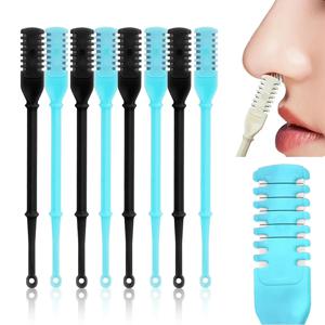 4Pcs 새로운 코털 커터 코털 트리머 2-in-1 수동 콧구멍 제모 도구 양면 블레이드 제모 액세서리