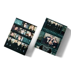 127Pcs 일반 로모 카드 포토카드 스티커 HD 팬 컬렉션 카드 장식 스티커 책 애호가를 위한 선물
