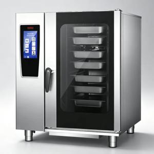 상업용 베이커리 콤비 오븐 10단 트레이 전기식 11kW 380V 3상 다기능 범용 스팀 오븐 터치 컨트롤 쿨링 기능
