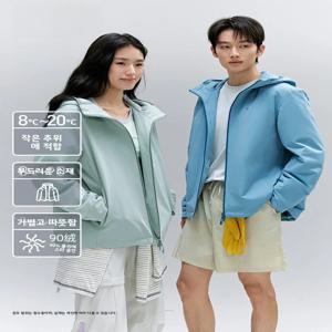쓰리프루프 다운 재킷 덕덕 남녀공용 겨울 등산복 신상품 경량 쉘 시리즈 폴리에스터 섬유