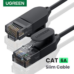 UGREEN 이더넷 케이블 Cat 6A 10Gbps 네트워크 케이블 4 트위스트 페어 패치 코드 인터넷 UTP Cat6a 랜 이더넷 RJ45 라우터 PC용