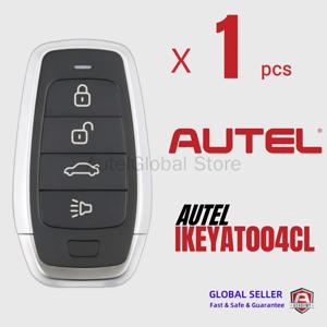 1PCS Autel IKEYAT004CL AT004CL 유니버설 스마트 키 4 버튼 AUTEL 스마트 키 KM100 IM508 IM608 용 Autel 스마트 키