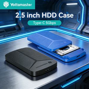 요타마스터 HDD 케이스 2.5인치 하드 드라이브 케이스 SATA to USB3.0 HDD 인클로저 외장 HDD 케이스 박스 PC 노트북용 4TB 지원
